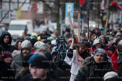 Wielki Piatek. Misterium Meki Panskiej na ulicach Gdanska.
29.03.2013
fot....