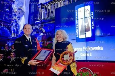 Gdansk. Dwor Artusa. Gala wreczenia nagrod Rejs Roku.
Nz...