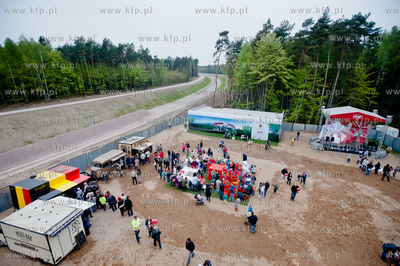 Gdansk. Matarnia. Kolej na PKM - Dzien Otwarty powstajacej...