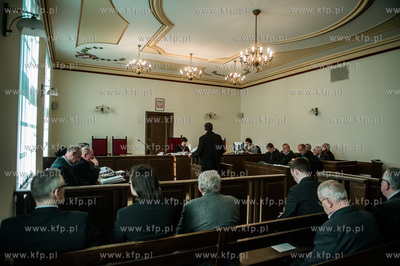 Gdansk. Sad Okregowy. Rozprawa przeciwko procownikom...