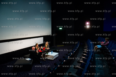 Gdynia. Multikino. Festiwal Filmow w Gdyni. Spotkanie...