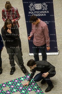 Dziedziniec im. Jana Heweliusza w Gmachu Glownym Politechniki...