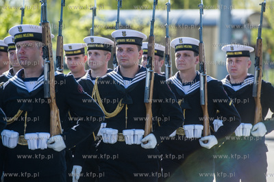 Port Wojenny w Gdyni Oksywie. Uroczystosc objecia obowiazkow...