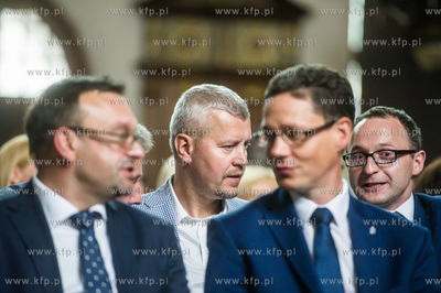 Gdansk. Dwor Artusa. Uroczystosc wreczenia Nagrody...