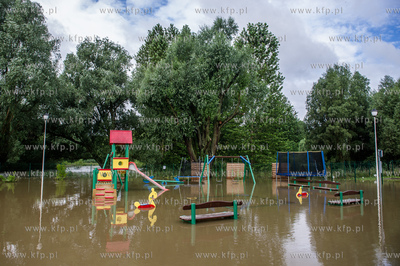 Gdańsk. Skutki silnych opadow, które przeszły nad...