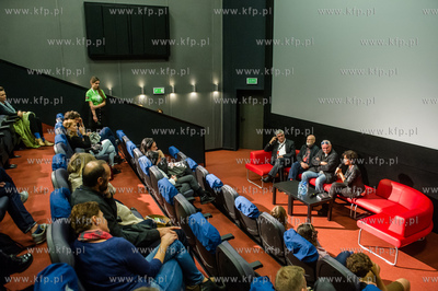 Gdynia. Sala kinowa Goplana Gdyńskiego Centrum Filmowego....