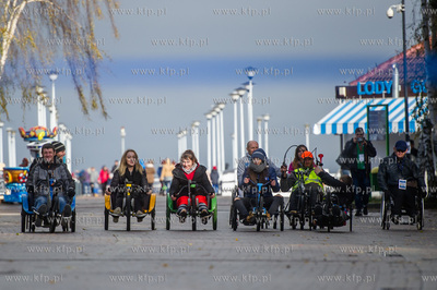 Gdańsk. Przywitanie uczestników Integracyjnego Maratonu...