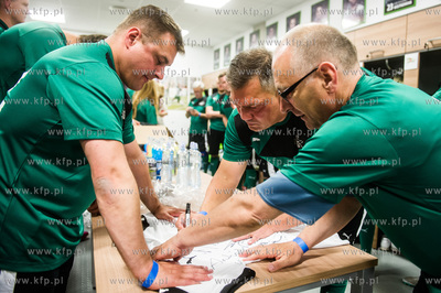 Energa Stadion Gdańsk. Charytatywny mecz piłkarski...