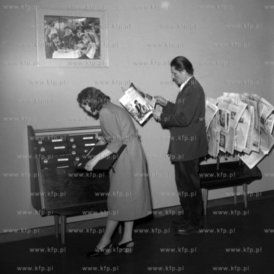 Czytelnia w Klubie Międzynarodowej Książki i Prasy...