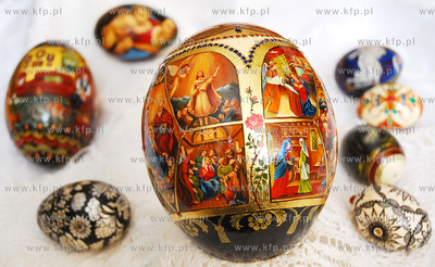 Unikatowa kolekcja pisanek Huberta Szymosza artysty...