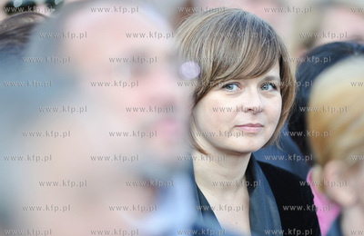 Sopot - Festiwal Dwa Teatry 2010. Nz. aktorka Edyta...