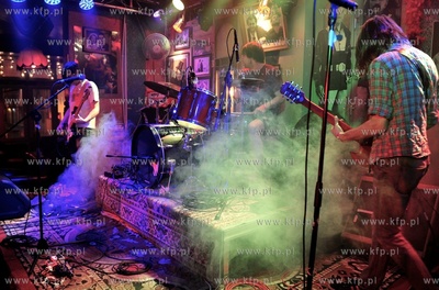 Sopot. Klub Spatif. Koncert belgijskiej grupy Kapitan...