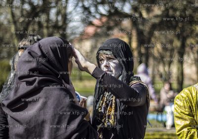 Oliwa, Park Oliwski. II Festiwal Etnowiosnowisko. Happening...