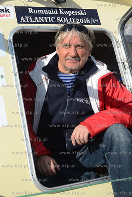 Romuald Koperski , trojmiejski podroznik tuz przed...