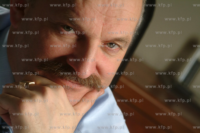 Pawel Olechnowicz - prezes Rafinerii Gdanskiej.21.02.2003fot....