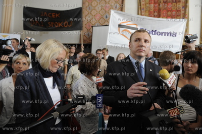 Sesja Rady Miasta Sopotu. Spotkanie dotyczylo glownie...