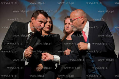 Pierwszy oficjalny polski pokaz filmu Andrzeja Wajdy...