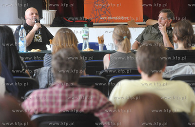 Gdansk. Technikum Lacznosci. IV Areopag Mlodych. Debata...