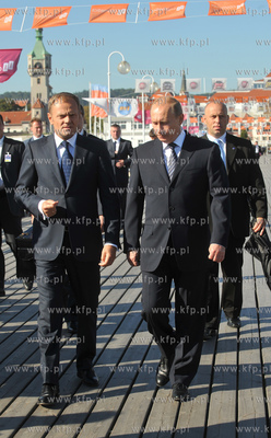 Wizyta Premiera Rosji, Wladimira Putina w Gdansku z...