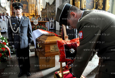 Gdansk. Kosciol sw. Mikolaja. Msza zalobna za posla...