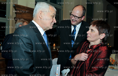 Gdansk. Sala bankietowa w Zielonej Bramie. Bankiet...