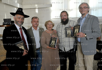 Gdansk, Wrzeszcz. Nowa Synagoga. Promocja polskiego...