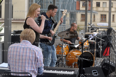 Gdynia. Festiwal Ladies Jazz w Infoboxie.Koncert Hanny...