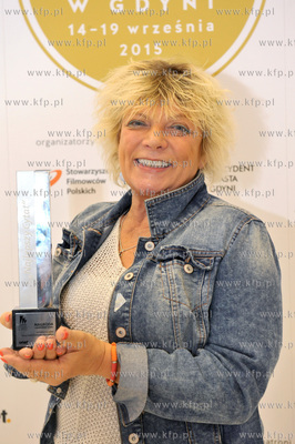 Festiwal Filmowy w Gdyni. Mala gala. Akorka Dorota...