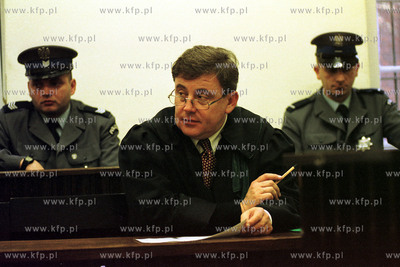 Marek Maj adwokat grudzien 2000 fot. Lukasz Glowala...