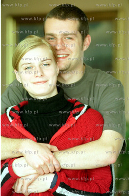 Ania Walesa i Adam Dominski dzien przed swoim slubem....