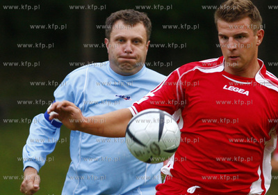 Sopot. Mecz pierwszej rundy w rozgrywek Pucharu Polski....