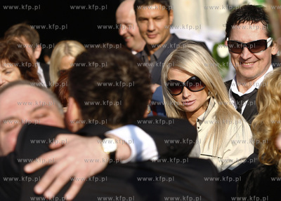 Gdansk. Katedra Oliwska. Slub Dariusza Michalczewskiego...