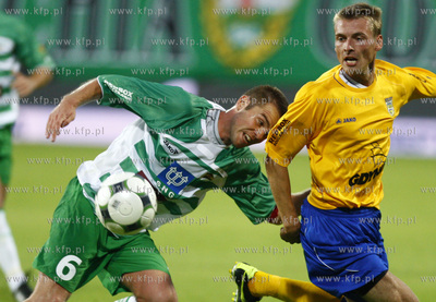 Gdansk. Meczo mistrzostwo Ekstraklasy. Lechia Gdansk...