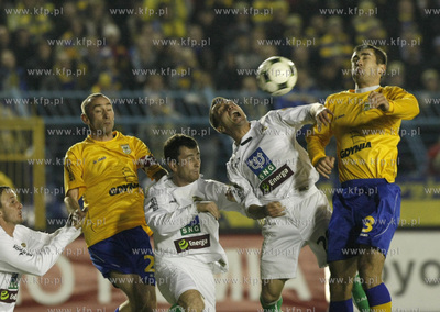 Gdynia. Ekstraklasa pilki noznej. Mecz Arka Gdynia...