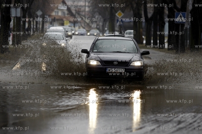 Gdańsk Żabianka. Niedrożna studzienka przyczyną...