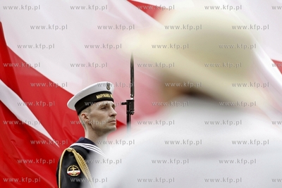 Gdynia.  Święto Marynarki Wojennej. Uroczystosci...