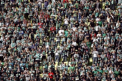 PGE Arena. Mecz o mistrzostwo Ekstraklasy Lechia Gdansk...