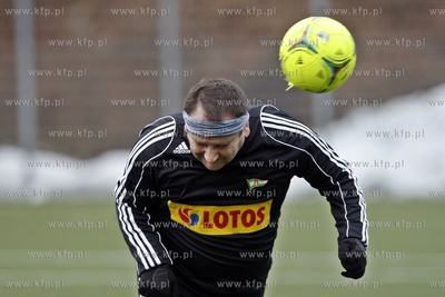 Gdansk. Boisko przy ul. Traugutta.  Sylwestrowy mecz...