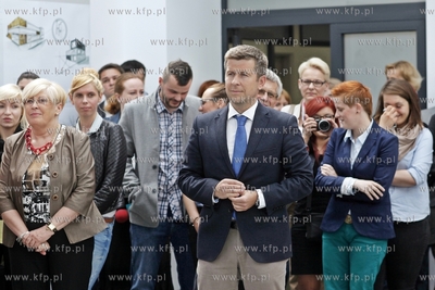 Sopocka Szkola Wyzsza. Wernisaz wystawy podsumowujacej...