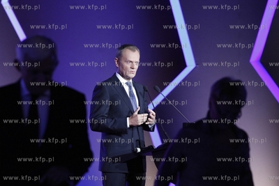 Europejskie Forum Nowych Idei w Sopocie. Nz. Donal...