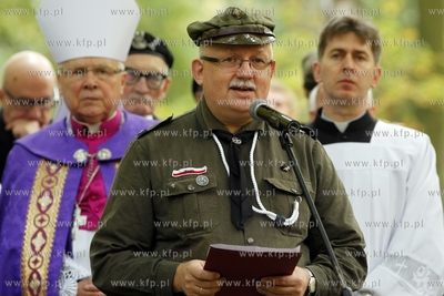Pogrzeb prof. Andrzeja Zbierskiego na cmentarzu Srebrzysko...