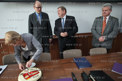 Urzad Miejski w Gdansku. Podpisanie umowy na budowe...