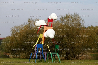 Gdansk. Park Ronalda Reagana. Nz. Instalacje artystyczne.
16.10.2013
fot.Krzysztof...