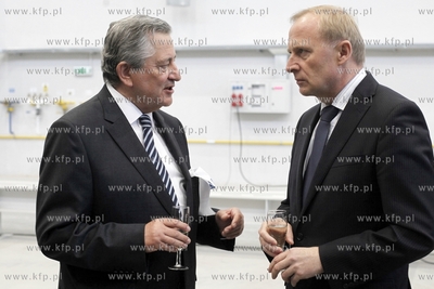 Gdansk. Remontowa Shipbuilding SA. Uroczyste ciecie...