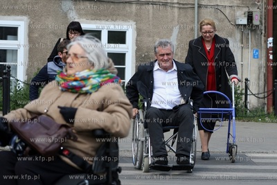 Gdańsk Brzeźno. Akcja Przełam Bariery. Zdrowe osoby...