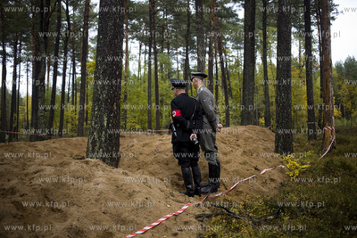 Lasy piaśnickie koło WejherowaPlan zdjęciowy filmu...