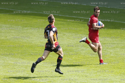 Gdynia. Mistrzostwa Europy w Rugby 7. Mecz Niemcy -...