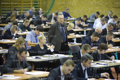 Hala Widowiskowo Sportowa Ergo Arena. Egzamin pisemny...