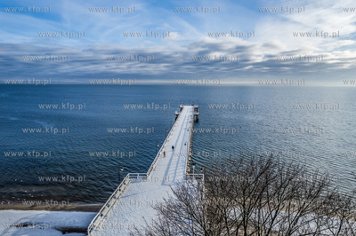 Gdynia Orłowo. Molo.
15.01.2026
fot. Krzysztof Mystkowski...