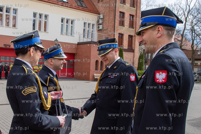 Sopot. Uroczystość powołania Adam Hałasa na stanowisko...